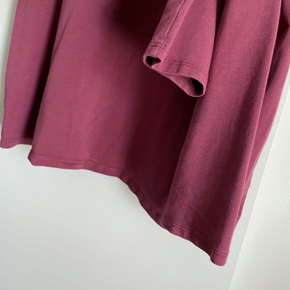 Peruvian Connection Pima Cotton Extreme T-Neck Stretch Turtleneck Top Size L - Picture 6 of 13